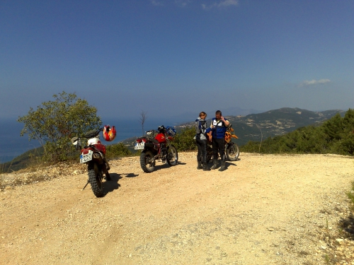 Griechenland 2007, Enduro-Tour durch die Berge